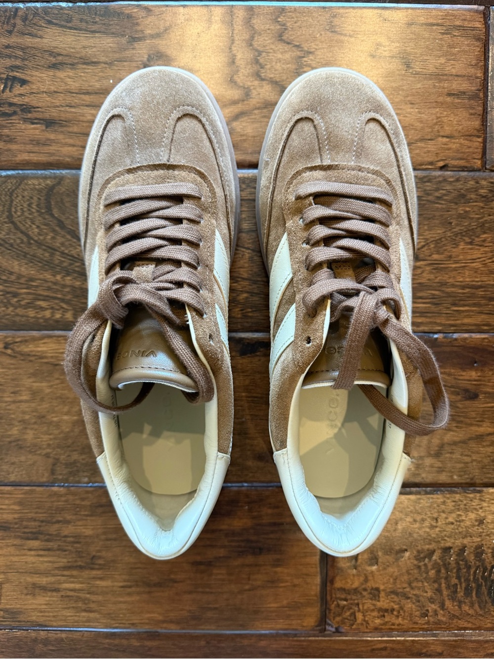 Vince Oasis Women’s Sneakers Brown Suede